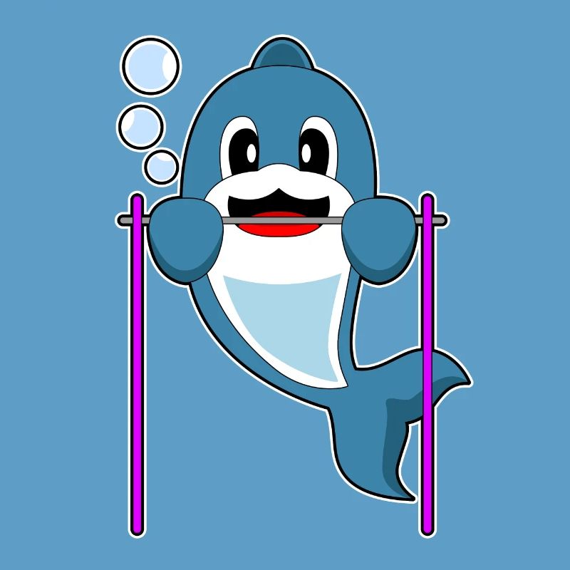 Dolphin Bodybuilder Pull-ups