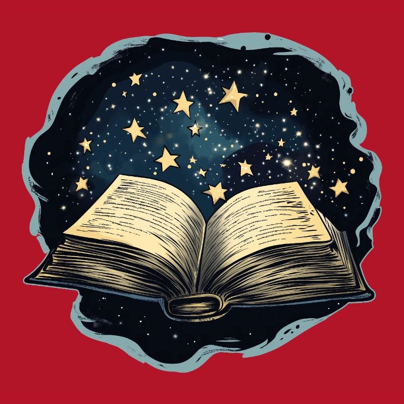Buch mit Sternen