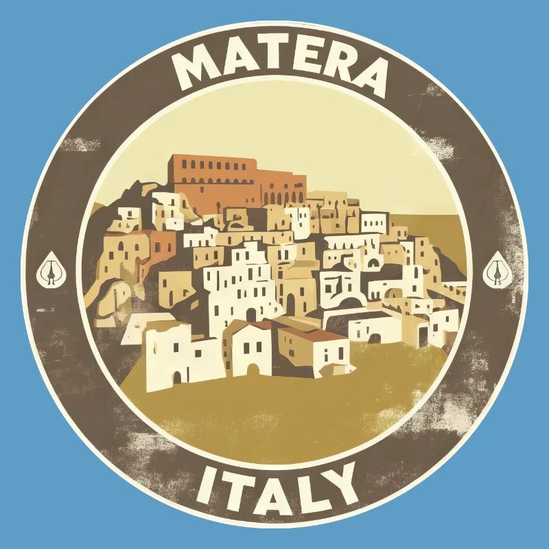 Matera Italie Maisons en grès