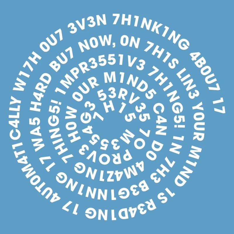 Leetspeak Spiral – Nerd Code 1337 Geek Design