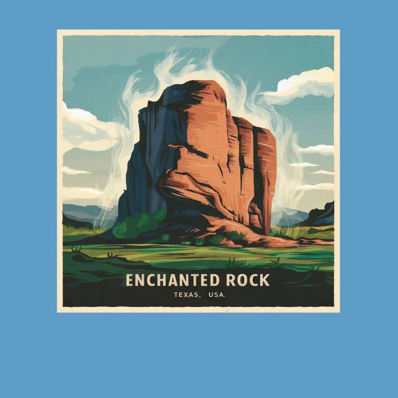 Enchanted Rock Texas Mountains Landscape