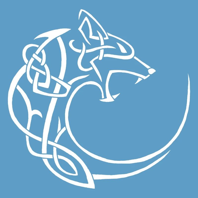 white lunar wolf