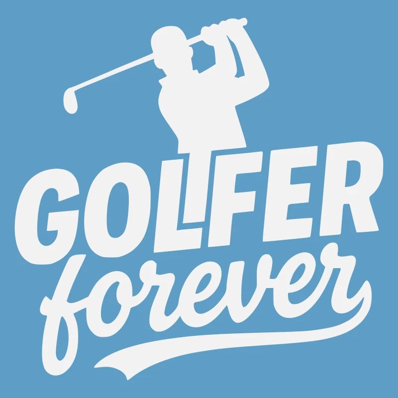 Motif du logo Golfer Forever