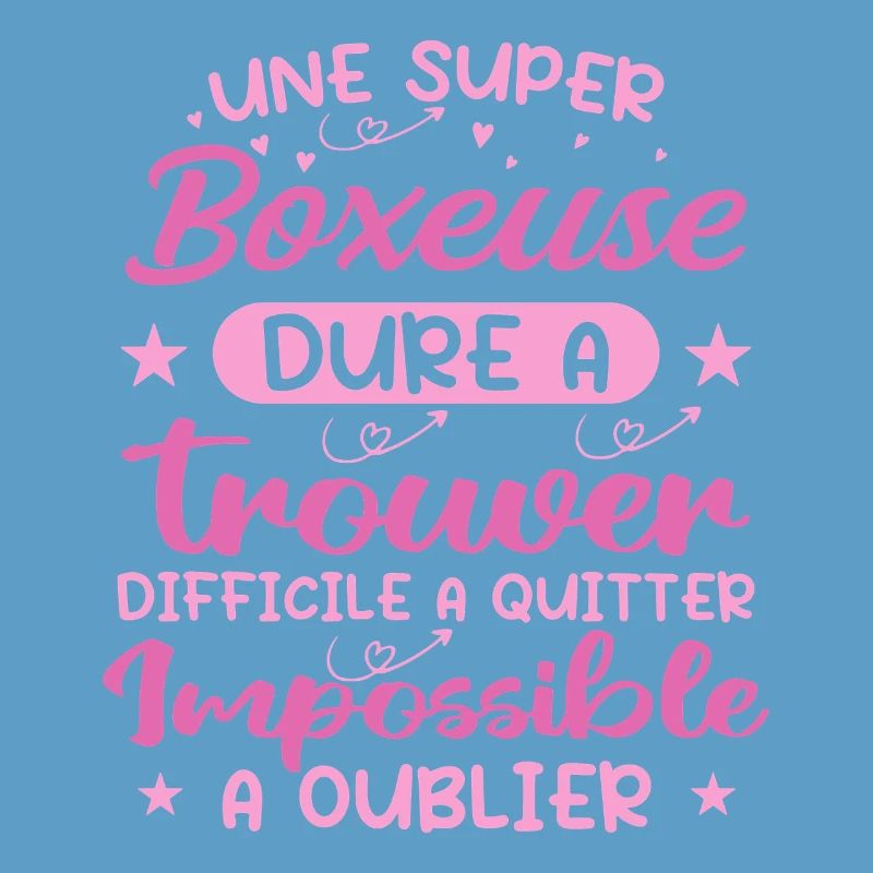 Une Super Boxeuse - Cadeau boxeuse