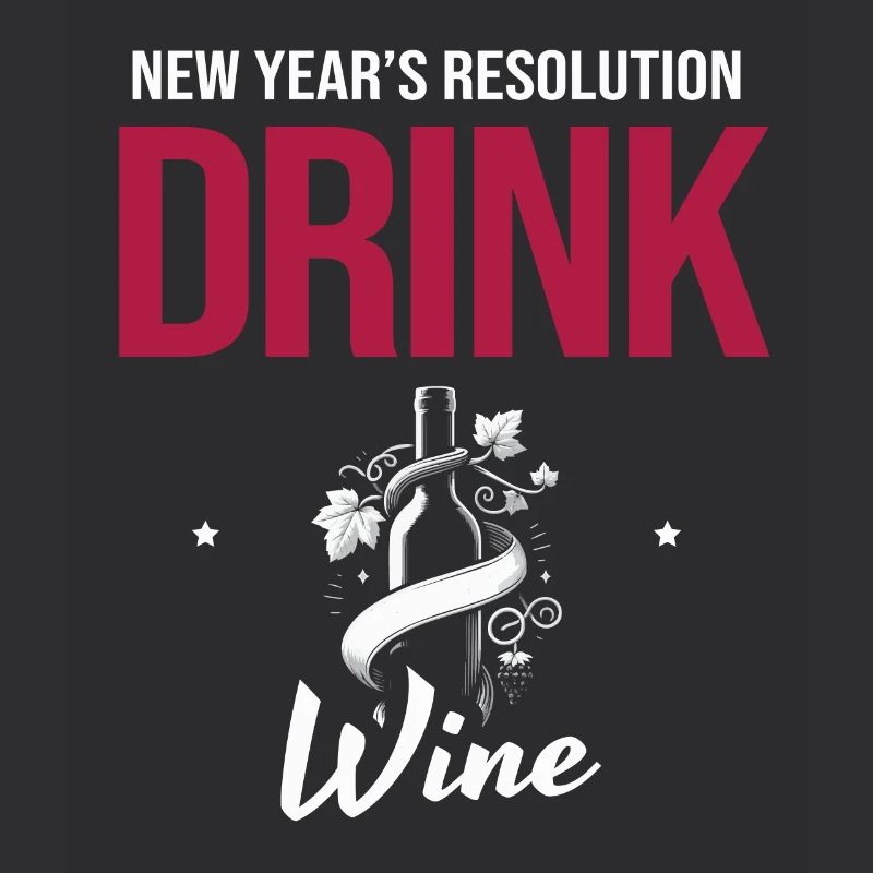 Résolution du Nouvel An : Boire plus de vin, objectifs du vin