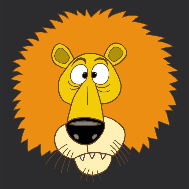 Lion qui louche