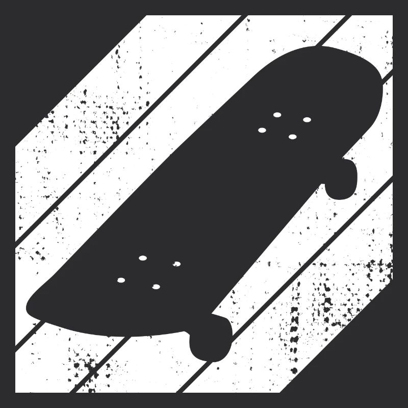 Dessin de planche à roulettes