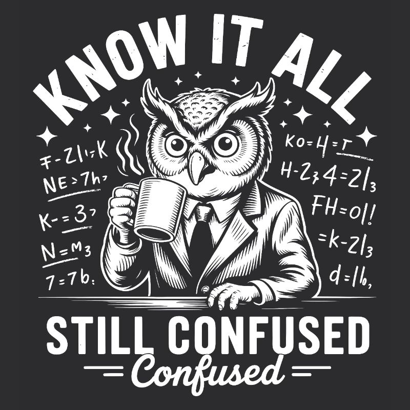 Know It All Owl Still Confused