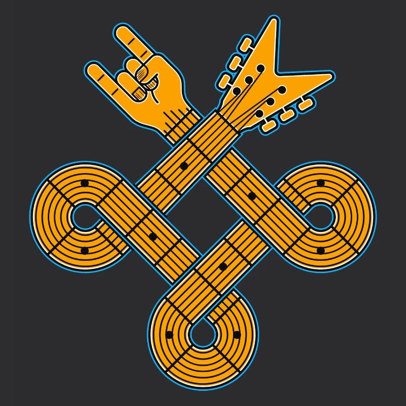 Celtic Knot Guitar Emblem