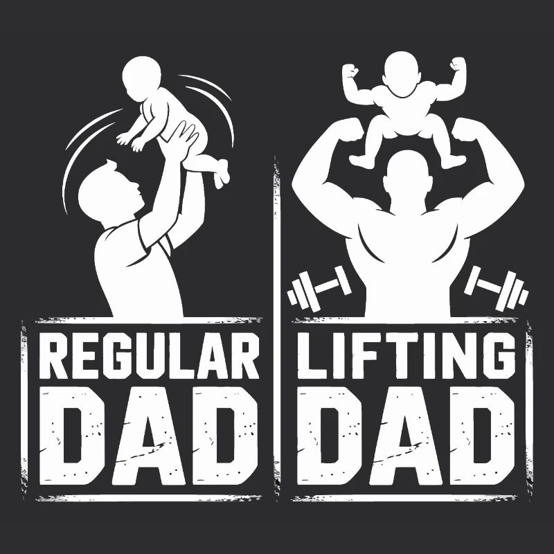 Dadkraft Double Image: Normal vs Kraftdad
