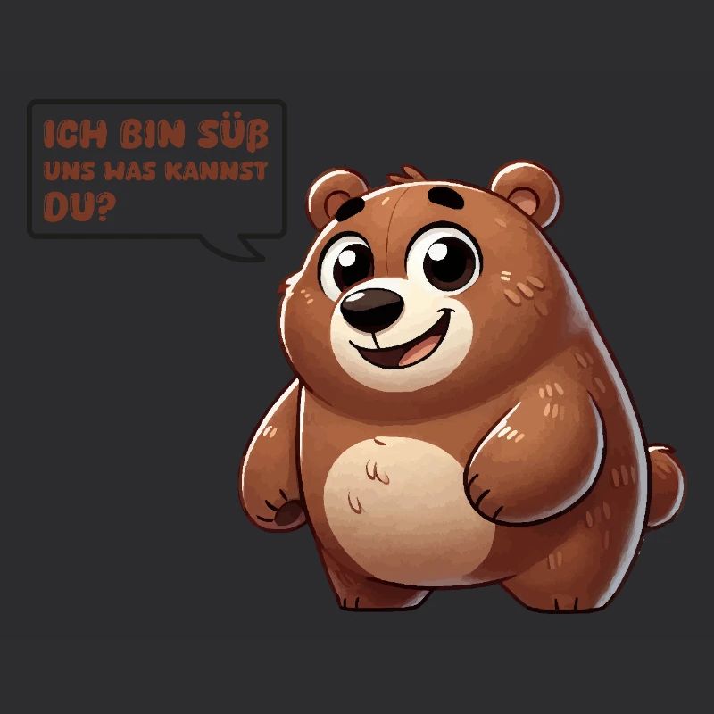 bär comic süß