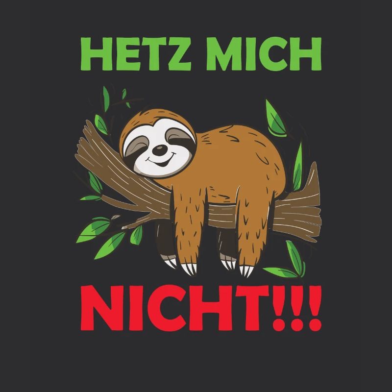 Funny sloth, no desire