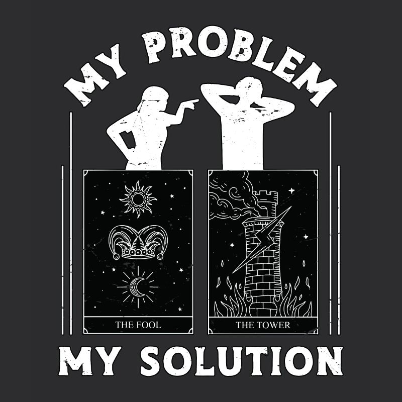 Tarot Reader My Problem My Solution Pictogram Dad