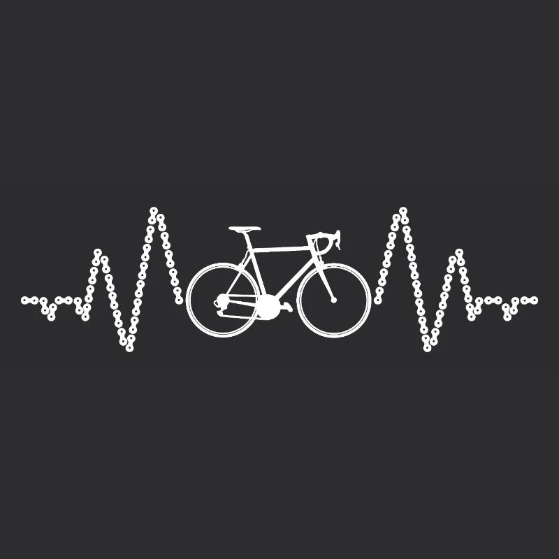Radfahrer Herzschlag EKG