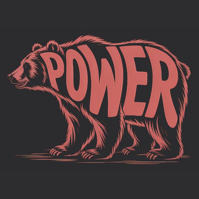 Bär - Cooles Tier Logo