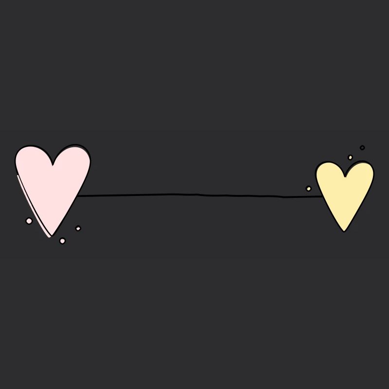 Heart Line Horizontal