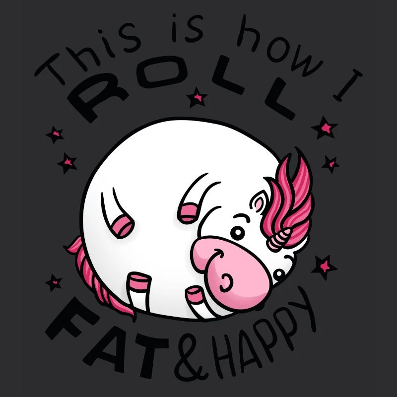 Dickes Einhorn - Einhorn Geschenkidee