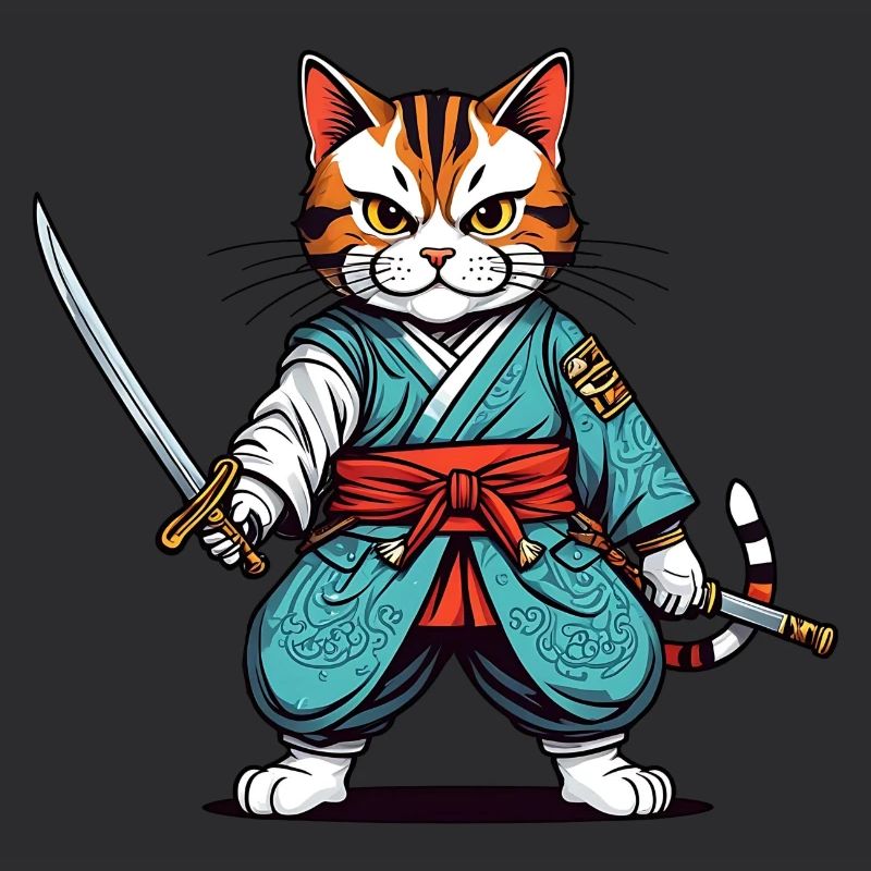 Samurai-Katze