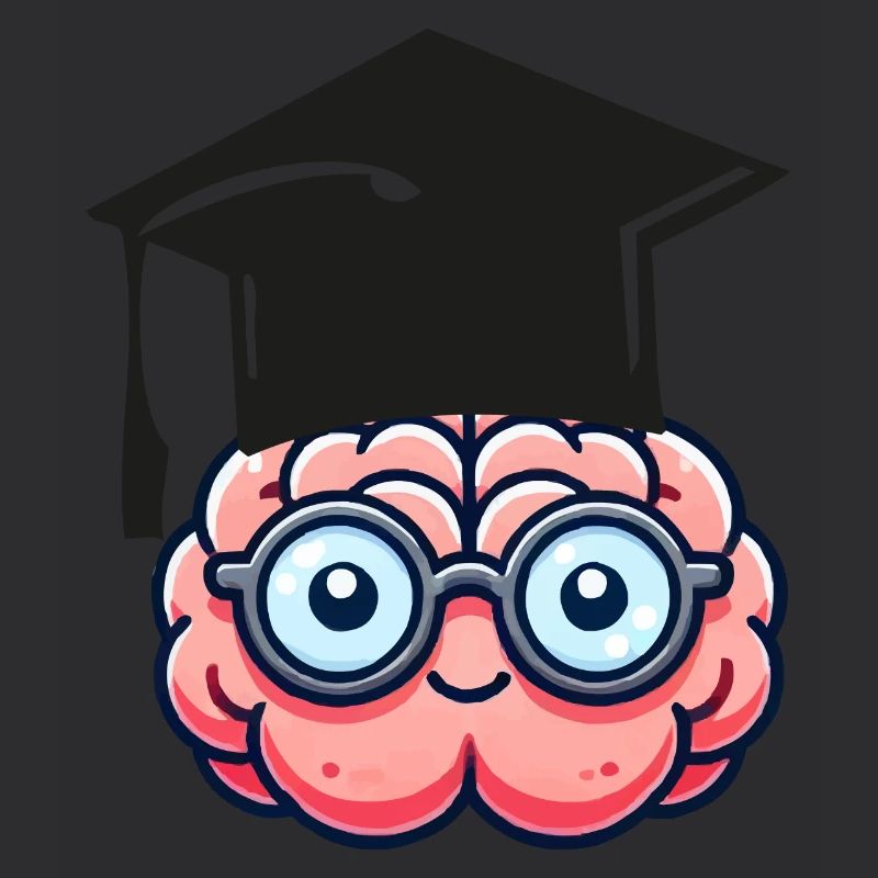 gehirn comic nerd student