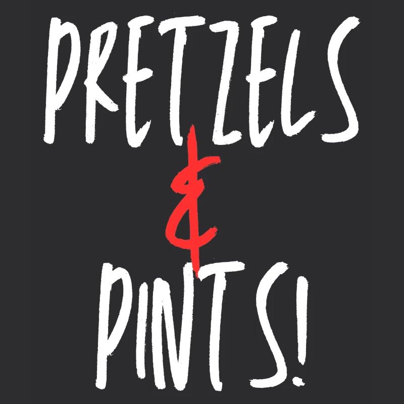 Pretzels & Pints Fun Design