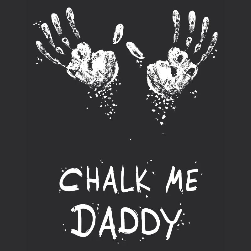 Empreinte de main craie Me Daddy - Bloc / escalade jeu de mots