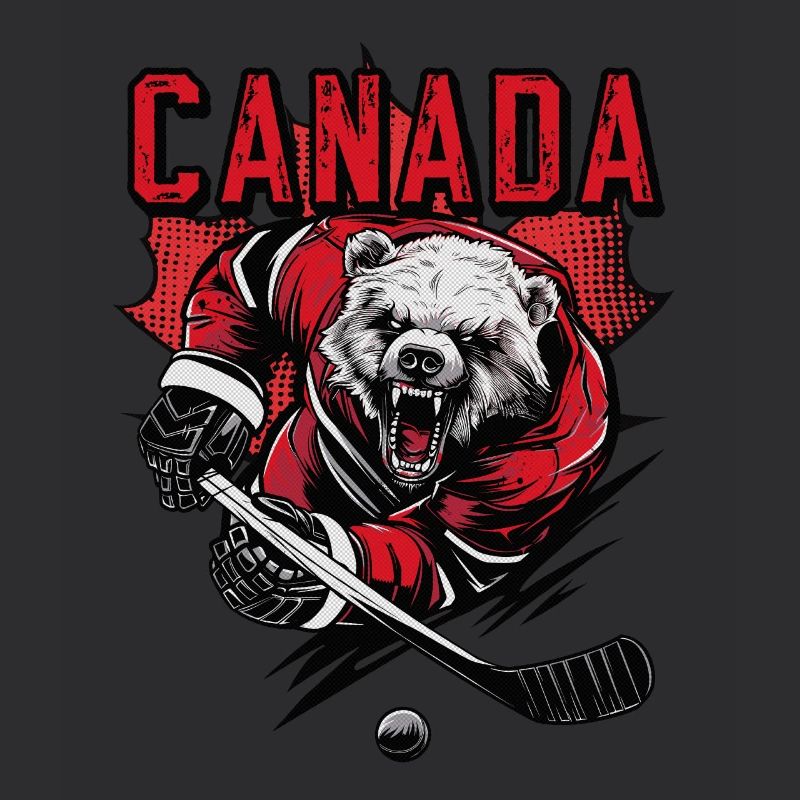 Kanada - Eisbär Eishockey
