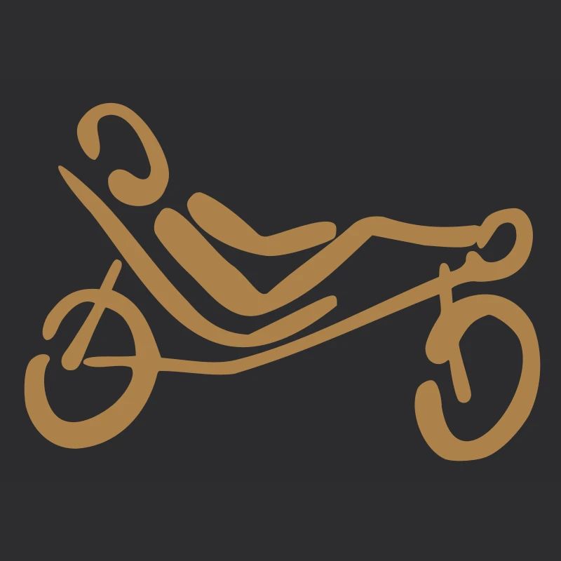 Couchée de bicyclette