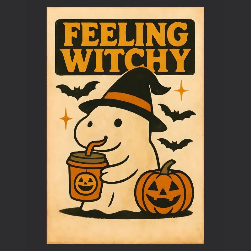 Ghost Capybara Halloween Gift