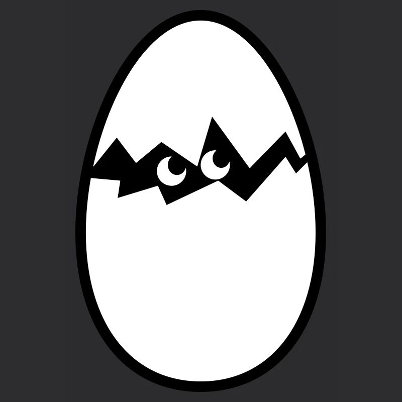 Egg avec les poussins