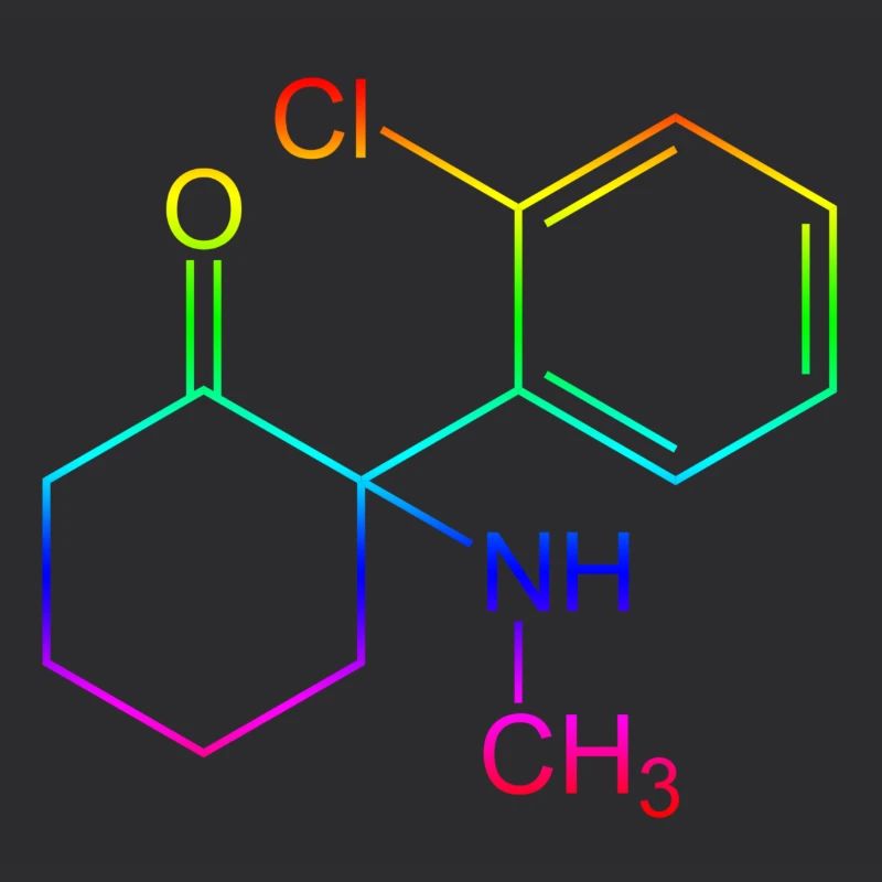 Ketamine structural formula