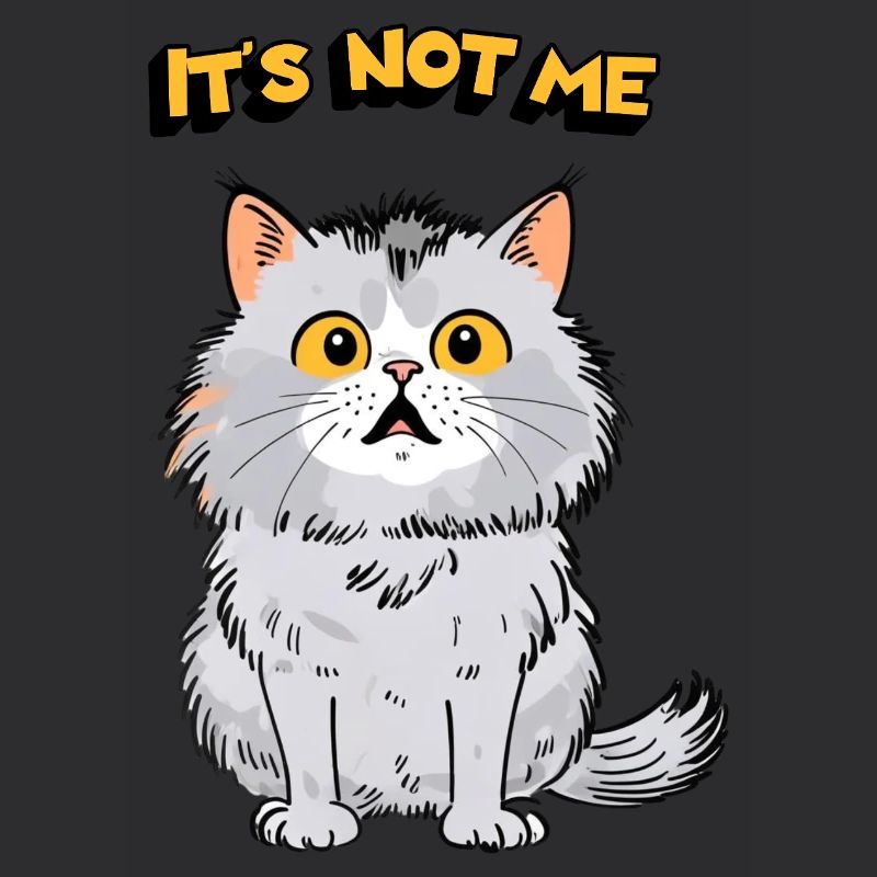 Das graue Kätzchen, süße Katze