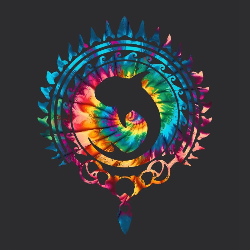 Requin-baleine Tie Dye