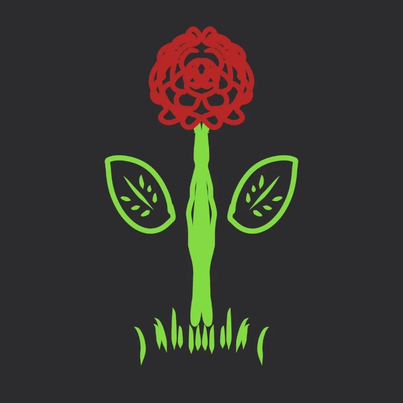 Fleur, Rose, Symbole, Forme, Plante