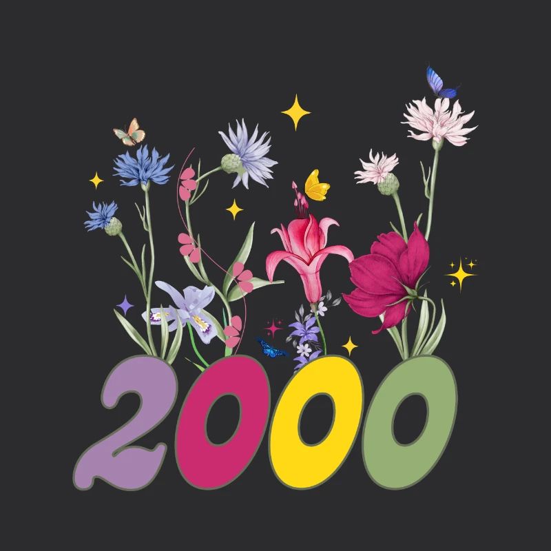 Année de naissance 2000 fleurs sauvages