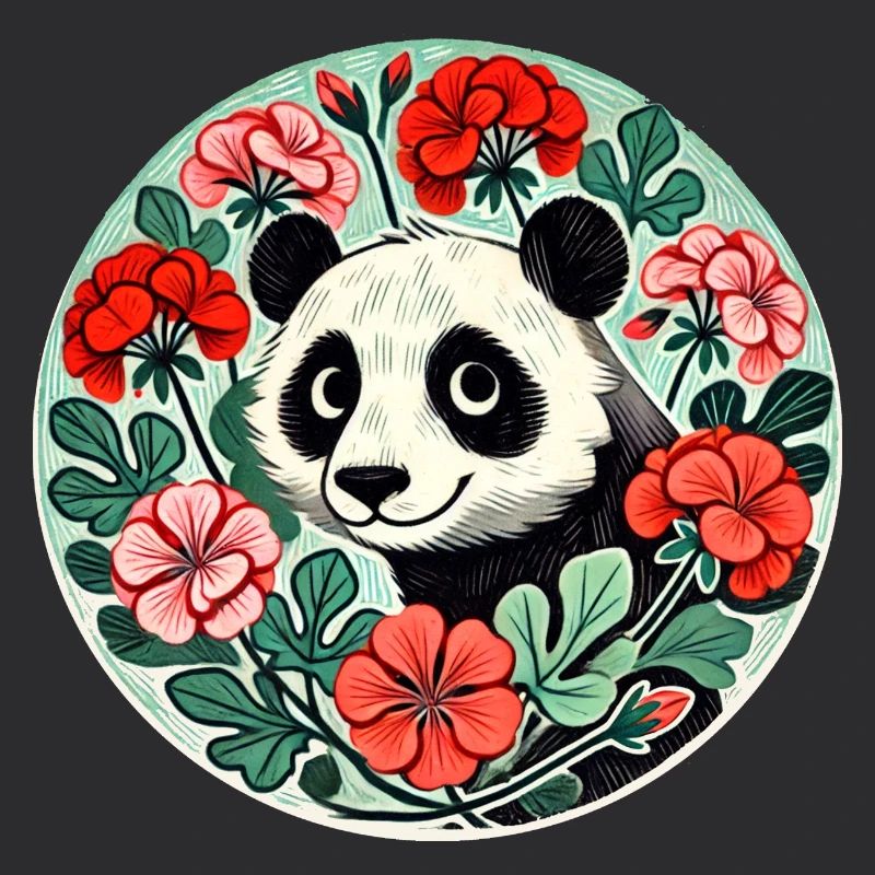 Panda Bear Geraniums