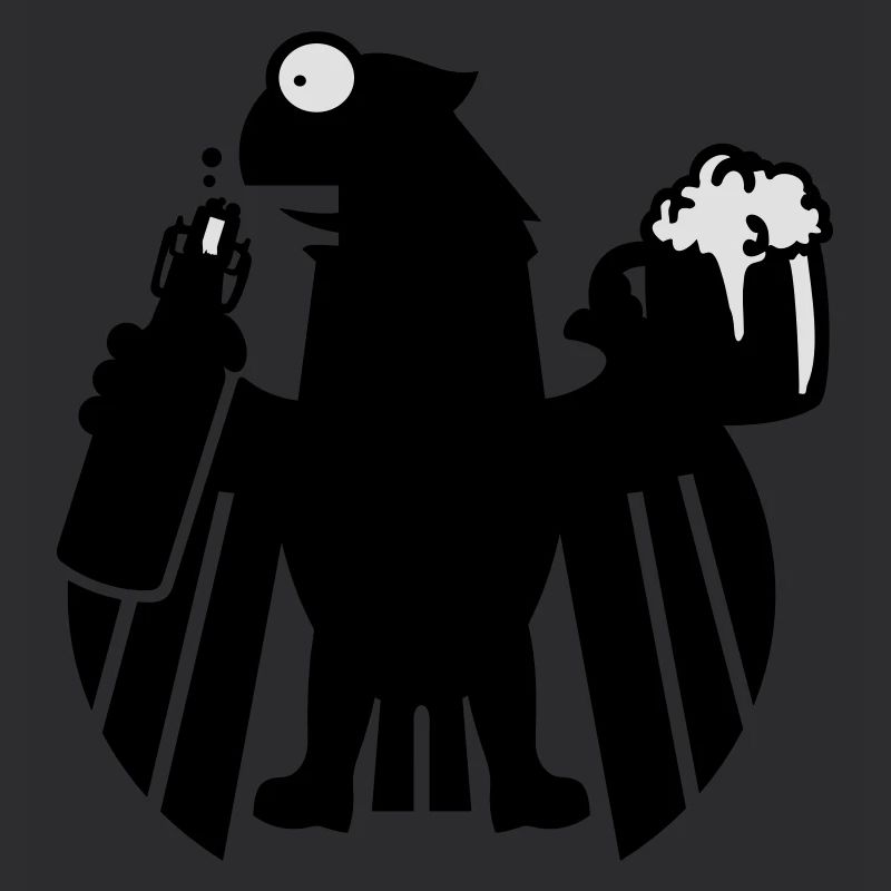 Kampftrinker Satirischer Adler / Boozer eagle (2c)