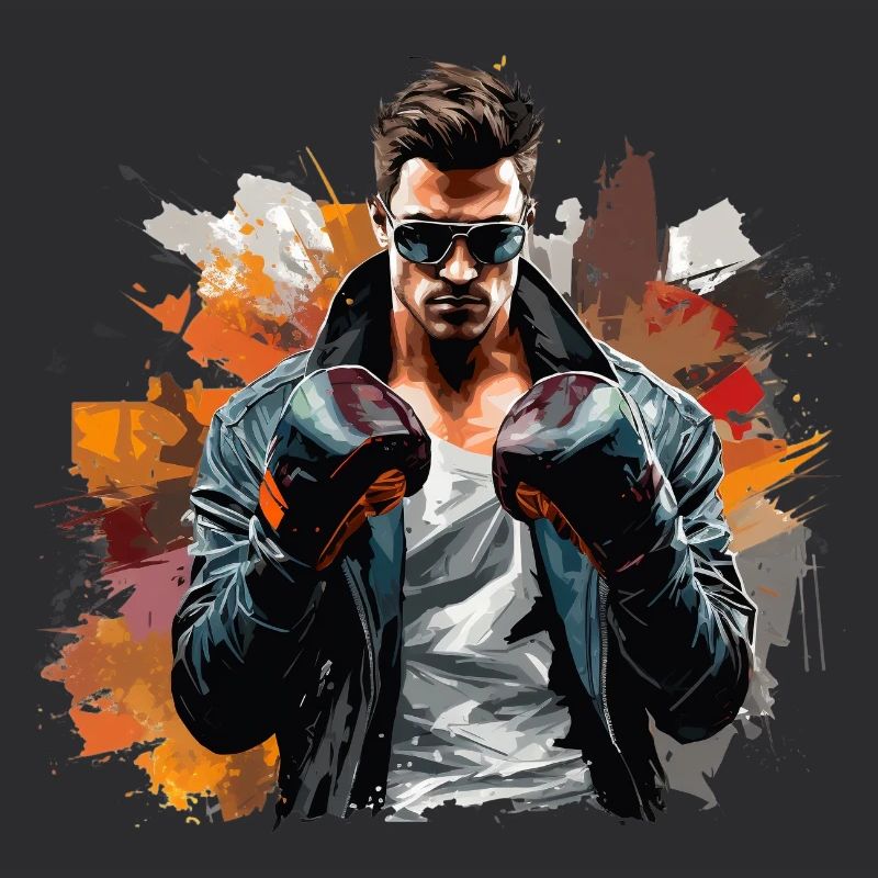 KO | Graffiti Style Boxer