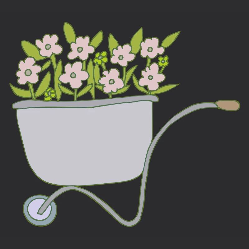 Brouettes Fleurs