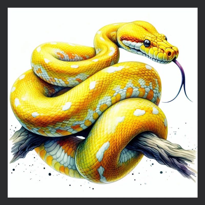 Yellow python