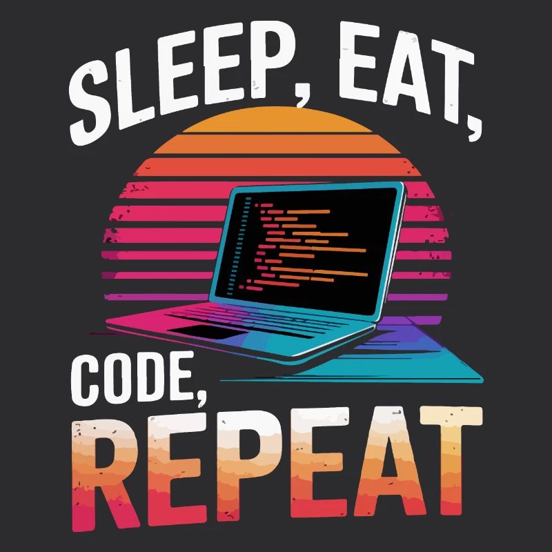 Sleep Eat Code Repeat Gift Programmer Developer