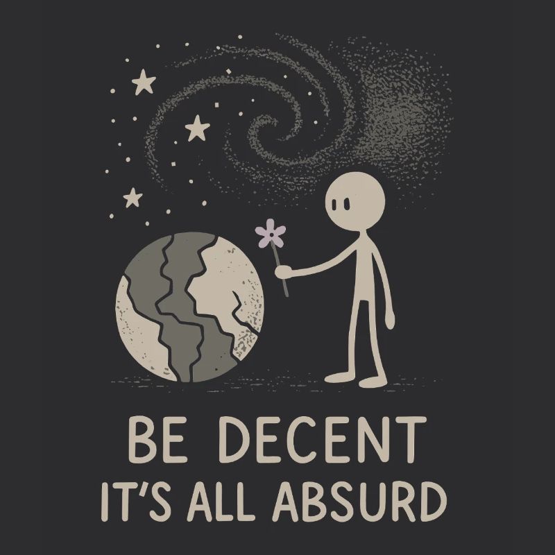 Ethical nihilism, existential humor,