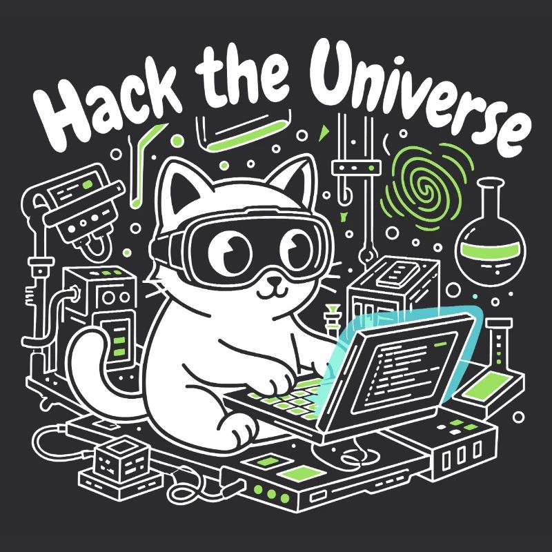 KatzHacker Universum Knacken