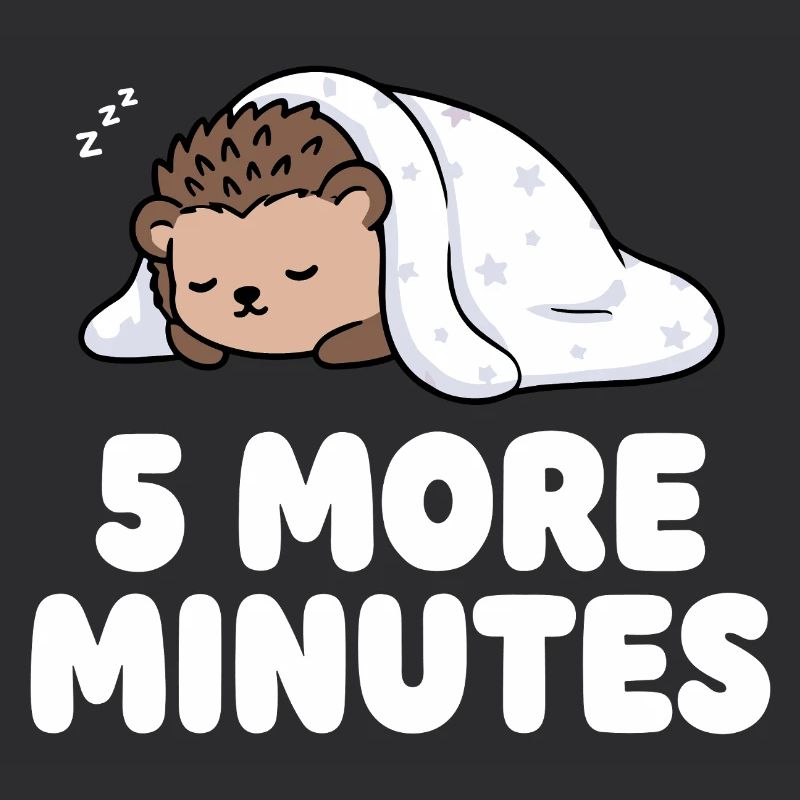5 minutes de sommeil de plus hérisson