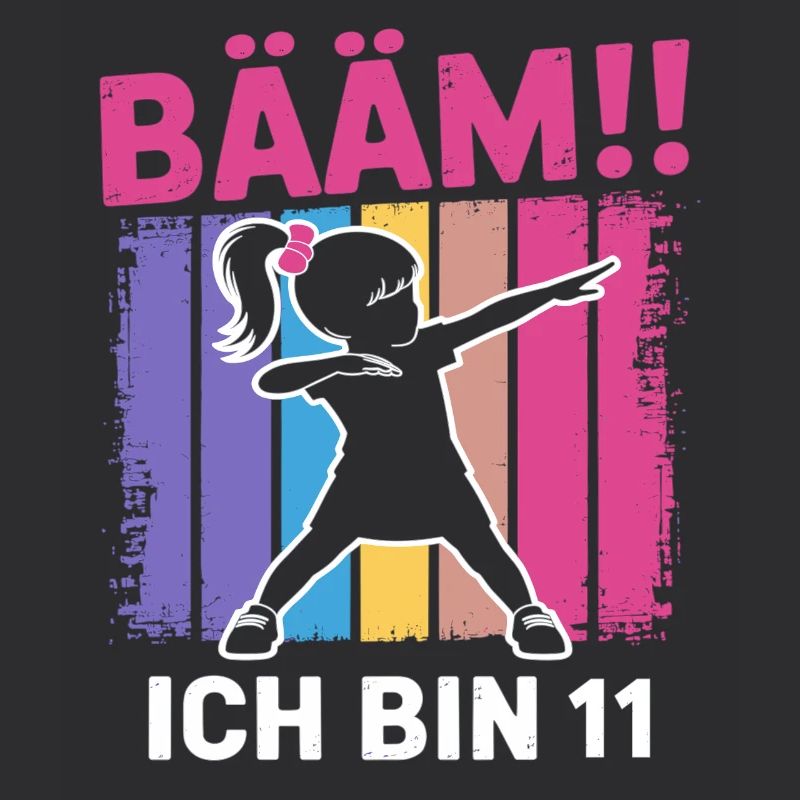 Bääm Ich bin 11 Dabbing Mädchen 11. Geburtstag