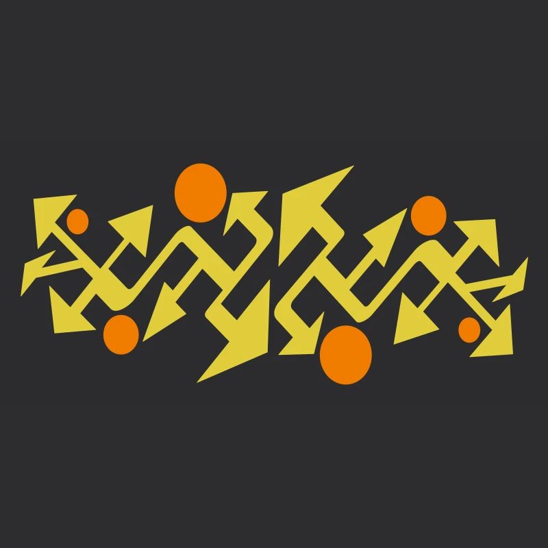 Abstraktes Muster von Cean