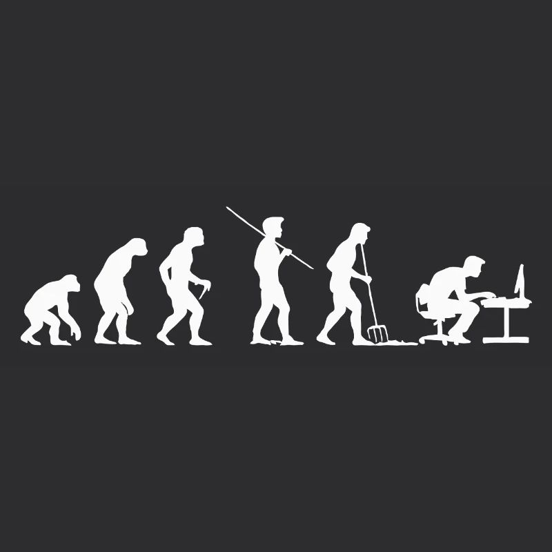 Evolution Programmer Computer Geek