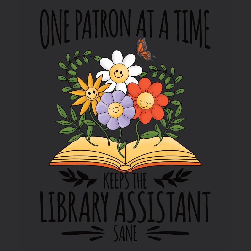 Library Aide Funny Library Assistant