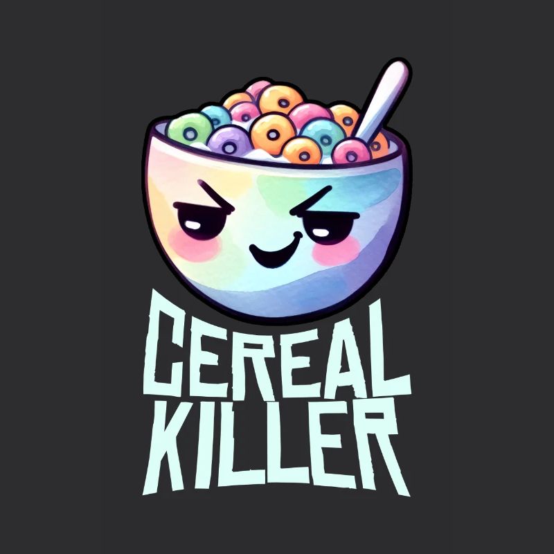 Cereal Killer Breakfast Pun
