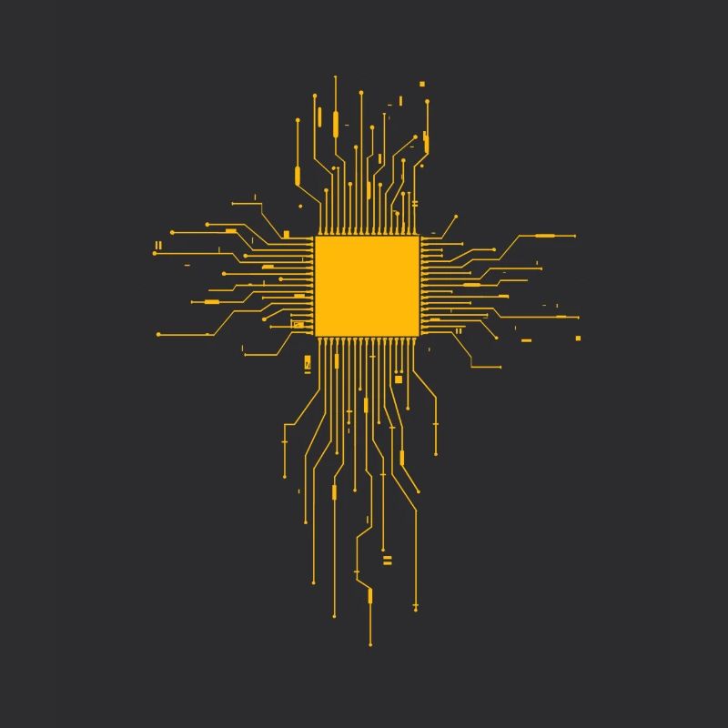 Computer Herz / CPU - Heart