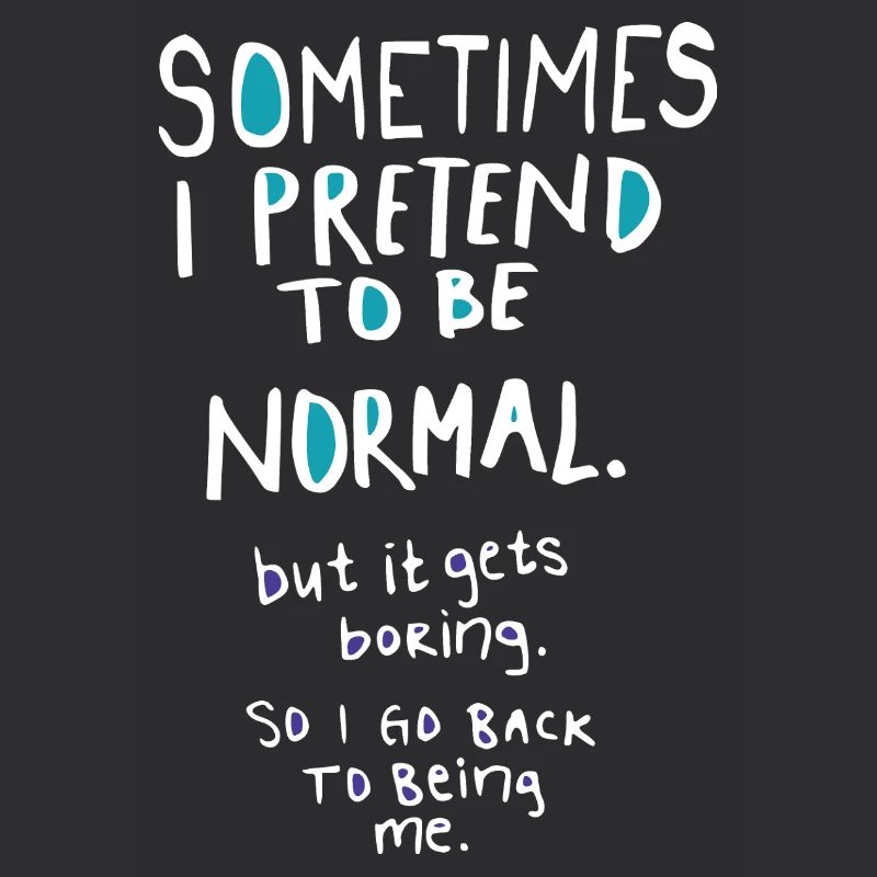Finge ser normal